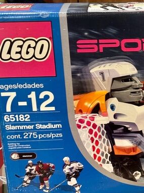 LEGO SPORTS NHL HOCKEY "Slammer Stadium" 65182 MOST IS UNOPENED/UNASSEMBLED.